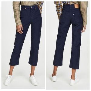 Levi's Wedgie Fit Straight Leg Corduroy Pants Jean